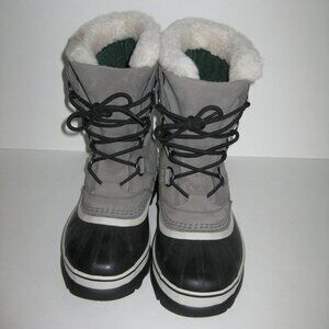 Sorel Caribou Boot Women Size 7 Shale/Stone